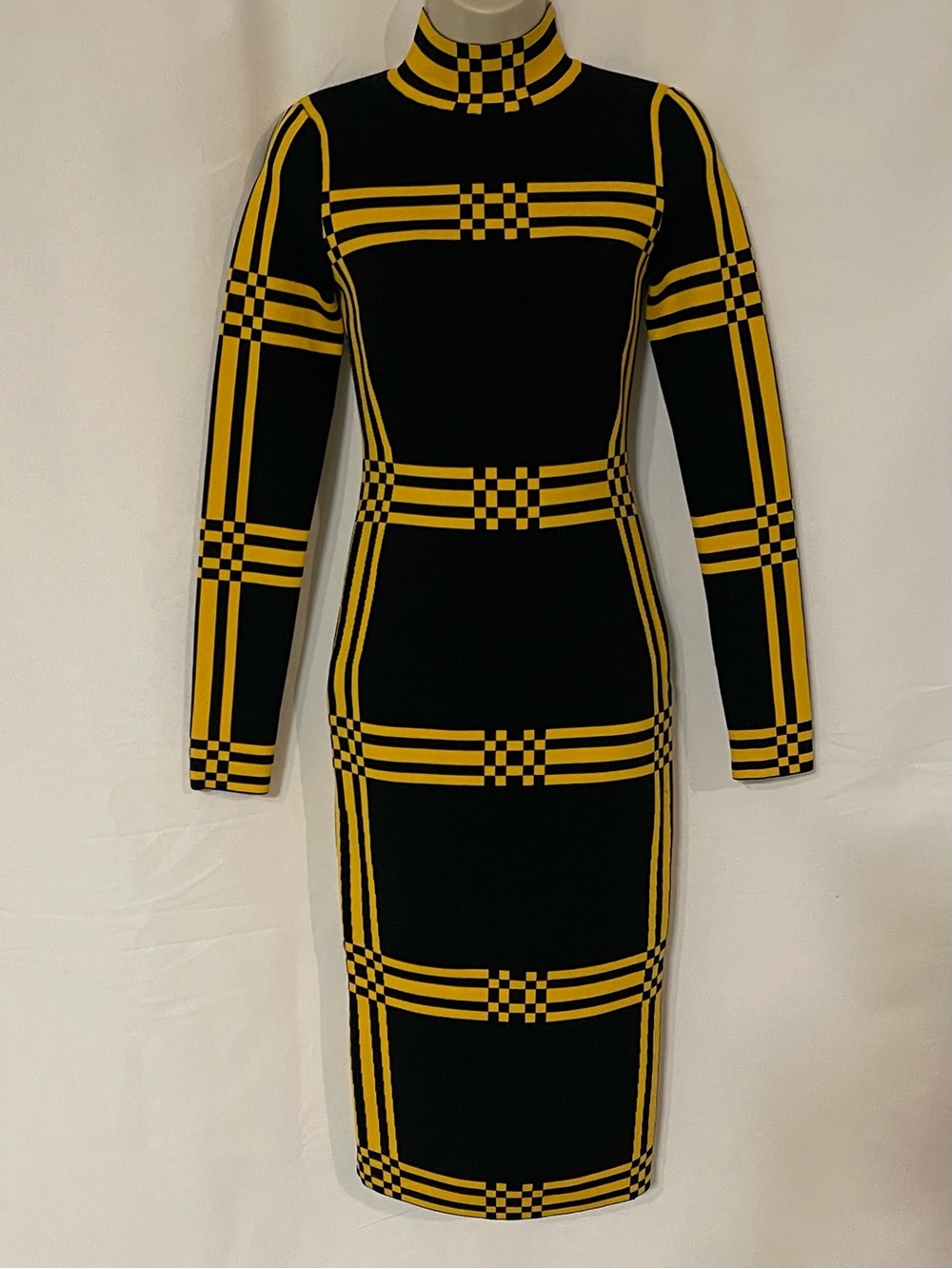 Fashion Nova Luxe Bodycon Dress Abbie Knit Midi Dress